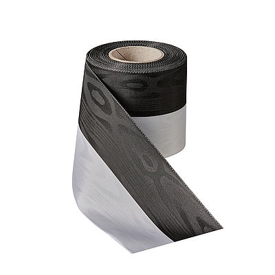 Nationalband-Moiré Schwarz-Weiß