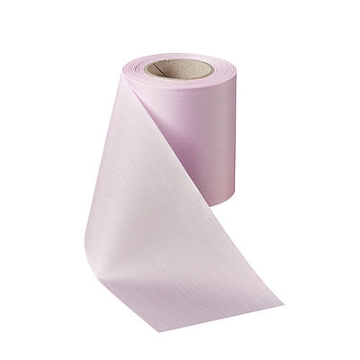 Präge-Moiré Hellrosa