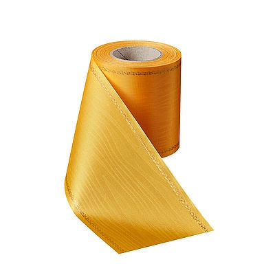 Präge-Moiré Freesia mit Z-Ranke Goldrand