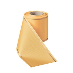 Präge-Moiré Freesia mit Goldrand