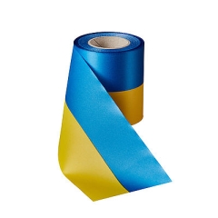 Nationalband Super-Satin Blau-Gelb Nationalband Super-Satin Blau-Gelb