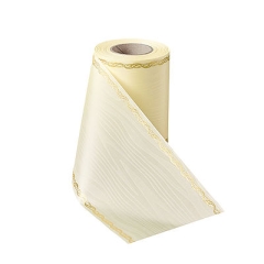 Präge-Moiré Sekt mit Rand Perlenkette in Gold Präge-Moiré Sekt mit Rand Perlenkette in Gold